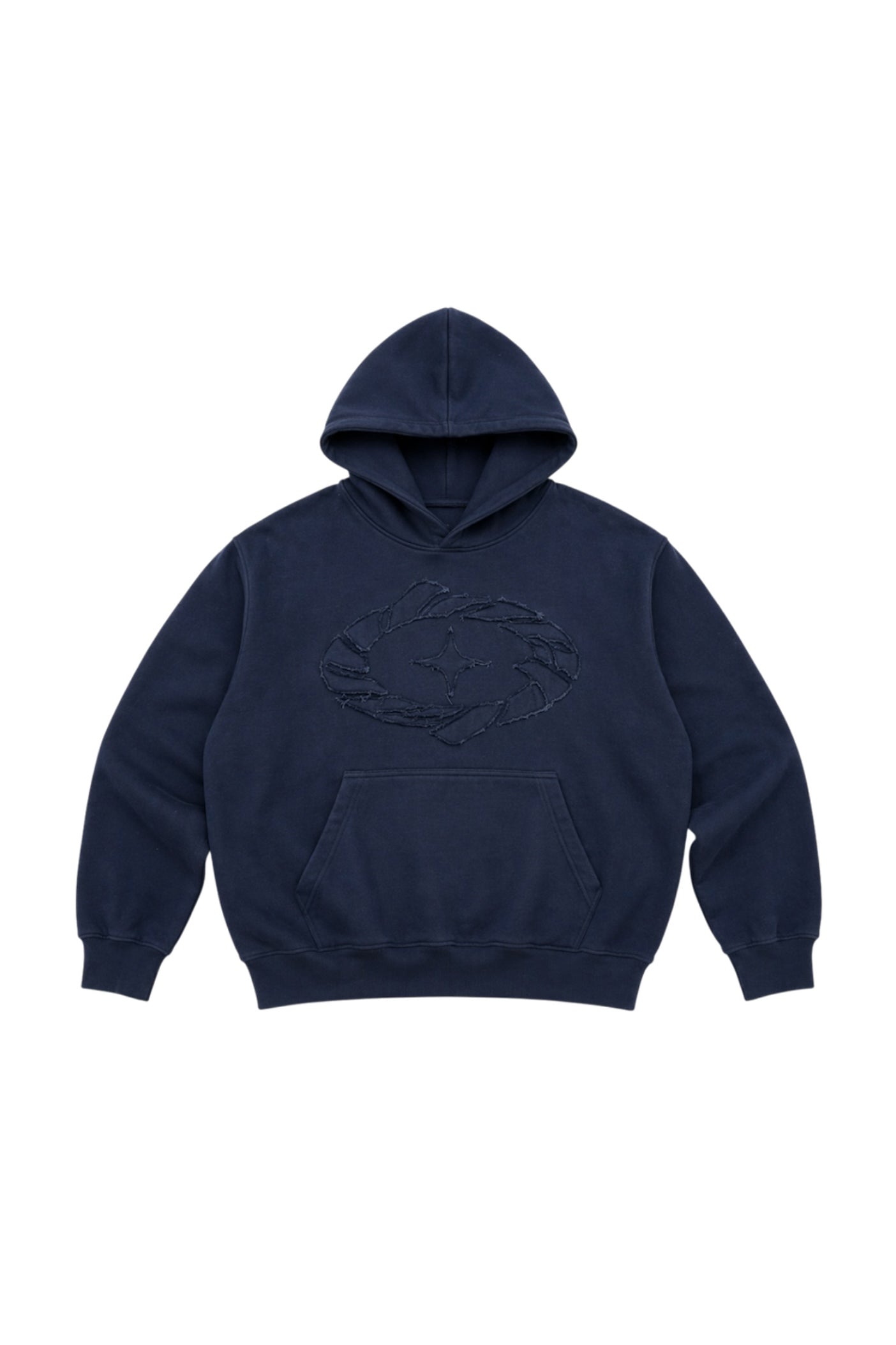 Distressed hoodie